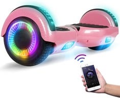 SISIGAD HY-A02C HOVER BOARD IN PINK. (UNIT ONLY AND COLLECTION ONLY) [JPTC70563]