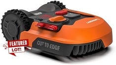 WORX LANDROID 500M2 WR141E GARDEN ACCESSORY (ORIGINAL RRP - £699.99) IN BLACK AND ORANGE. (WITH BOX) [JPTC70693]