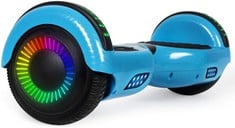 SISIGAD HY-A02 HOVER BOARD IN BLUE. (UNIT ONLY AND COLLECTION ONLY) [JPTC70660]