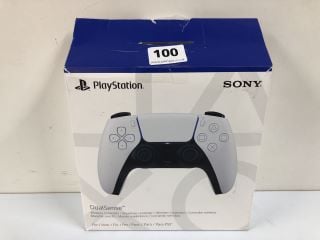 SONY PLAYSTATION DUALSENSE WIRELESS CONTROLLER - WHITE - RRP.£64