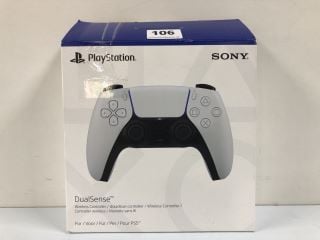 SONY PLAYSTATION DUALSENSE WIRELESS CONTROLLER - WHITE - RRP.£64