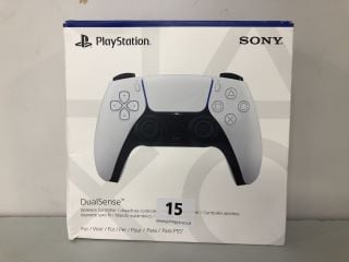 SONY PLAYSTATION DUALSENSE WIRELESS CONTROLLER - WHITE - RRP.£64