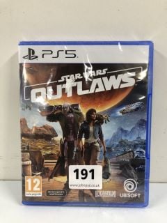 PLAYSTATION 5 STAR WARS OUTLAWS CONSOLE GAME (SEALED) - RRP.£59