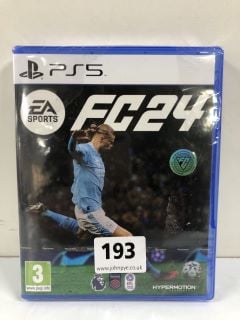 PLAYSTATION 5 EA SPORTS FC24 CONSOLE GAME (SEALED)