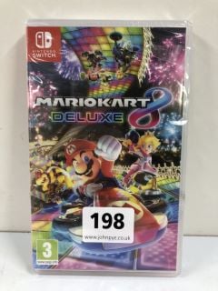 NINTENDO SWITCH MARIOS KARTS 8 DELUXE CONSOLE GAME (SEALED) -RRP.£49