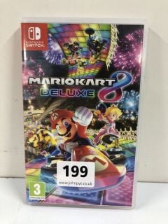 NINTENDO SWITCH MARIOS KARTS 8 DELUXE CONSOLE GAME -RRP.£49