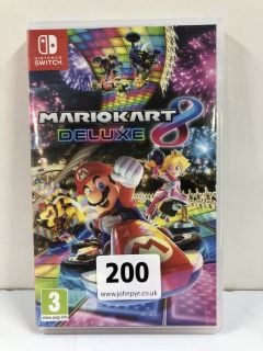 NINTENDO SWITCH MARIOS KARTS 8 DELUXE CONSOLE GAME -RRP.£49