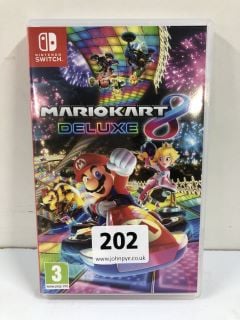 NINTENDO SWITCH MARIOS KARTS 8 DELUXE CONSOLE GAME -RRP.£49