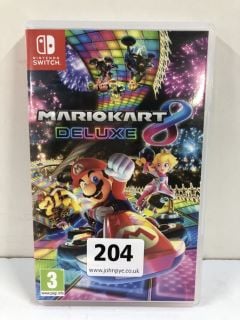 NINTENDO SWITCH MARIOS KARTS 8 DELUXE CONSOLE GAME -RRP.£49