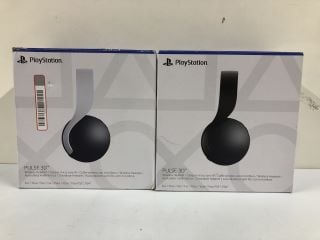 2 X SONY PLAYSTATION 5 PULSE 3D WIRELESS GAMING HEADSET