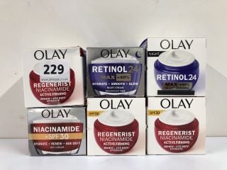 6 X OLAY BEAUTY PRODUCTS INC. OLAY RETINOL24 MAX NIGHT RENEWAL