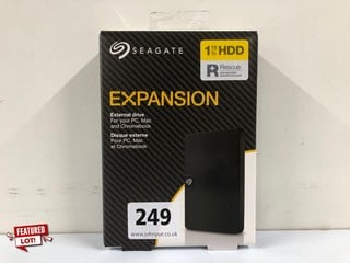 SEAGATE EXPANSION 1TB HDD EXTERNAL DRIVE (SEALED) - RRP.£54