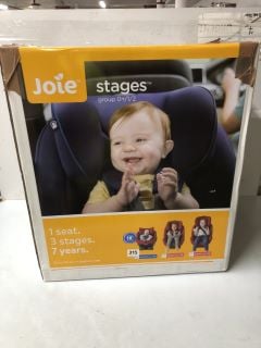 JOIE STAGES GROUP (0+/1/2) CHILD CAR SEAT - COAL - RRP.£160