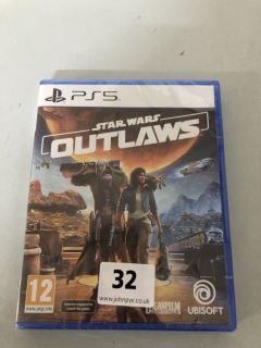 PLAYSTATION 5 STAR WARS OUTLAWS CONSOLE GAME (SEALED) - RRP.£59