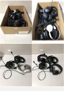 BOX OF HEADSETS TO INC PULSE WIRELESS PS5 HEADSET