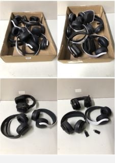 BOX OF HEADSETS TO INC PULSE WIRELESS PS5 HEADSET