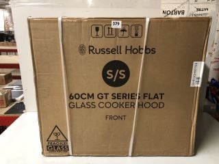 RUSSELL HOBBS 60 CM GT SERIES FLAT GLASS COOKER HOOD