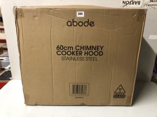 ABODE 60 CM STAINLESS STEEL CHIMNEY COOKER HOOD