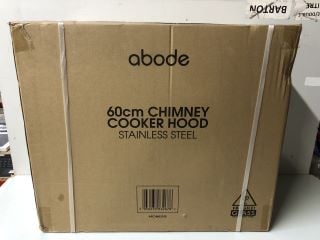 ABODE 60 CM STAINLESS STEEL CHIMNEY COOKER HOOD