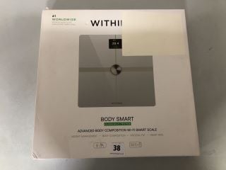 WITHINGS BODY SMART SADVSNCED BODY COMPOSITION WI-FI SMART SCALE - RRP.£74