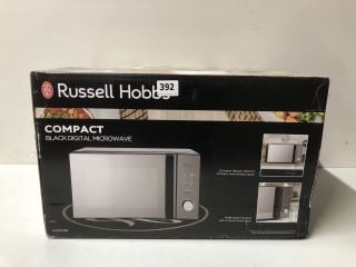 RUSSELL HOBBS COMPACT BLACK DIGITAL MICROWAVE