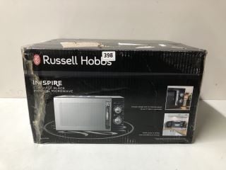 RUSSELL HOBBS INSPIRE COMPACT BLACK MANUAL MICROWAVE