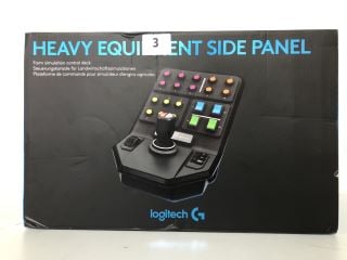 LOGITECH HEAVY EQUIPMENT SIDE PANEL FARM SIMULATION CONTROL DECK (SEALED) - RRP.£139