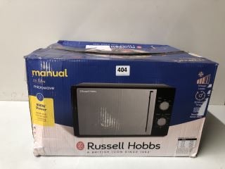 RUSSELL HOBBS MANUAL 20 LITRE MICROWAVE