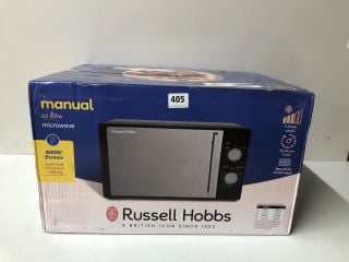 RUSSELL HOBBS MANUAL 20 LITRE MICROWAVE