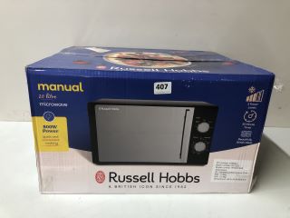 RUSSELL HOBBS MANUAL 20 LITRE MICROWAVE