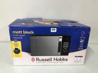 RUSSELL HOBBS MATT BLACK 20 LITRE DIGITAL MICROWAVE