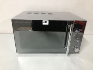 RUSSELL HOBBS SILVER MICROWAVE