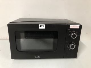 ABODE BLACK MANUAL MICROWAVE