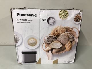 PANASONIC SD - YR2550 SILVER AUTOMATIC BREAD MAKER