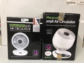 2 X ITEMS TO INC MEACOFAN 650 AIR CIRCULATOR