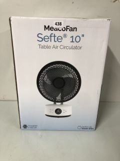 MEACOFAN SEFTE 10" TABLE AIR CIRCULATOR