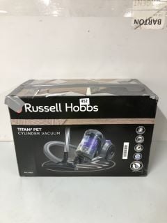 RUSSELL HOBBS TITAN PET CYLINDER VACUUM