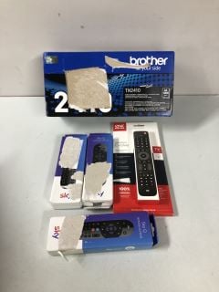 BOX OF ITEMS TO INC BROTHER TN2410 TONER CARTRIDGE