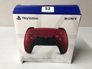 SONY PLAYSTATION DUALSENSE WIRELESS CONTROLLER - COSMIC RED - RRP.£64