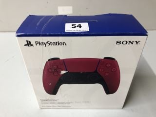 SONY PLAYSTATION DUALSENSE WIRELESS CONTROLLER - COSMIC RED - RRP.£64