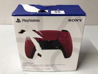 SONY PLAYSTATION DUALSENSE WIRELESS CONTROLLER - COSMIC RED - RRP.£64