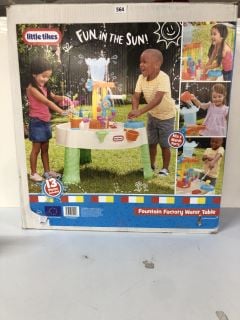 LITTLE TIKES FOUNTAIN FACTORY WATER TABLE