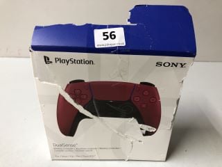 SONY PLAYSTATION DUALSENSE WIRELESS CONTROLLER - COSMIC RED - RRP.£64