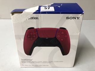 SONY PLAYSTATION DUALSENSE WIRELESS CONTROLLER - COSMIC RED - RRP.£64