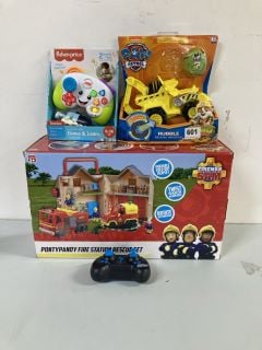 3 X TOYS TO INC DINO RESCUE RUBBLE DELUXE VEHICLE