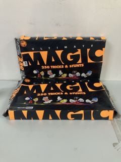 2 X MARVINS MAGIC ULTIMATE MAGIC 250 TRICKS & STUNTS