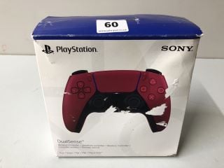 SONY PLAYSTATION DUALSENSE WIRELESS CONTROLLER - COSMIC RED - RRP.£64