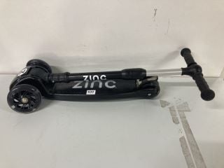 ZINC THREE WHEELED FOLDING SCOOTER