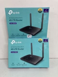 2 X TP LINK 4G LTE ROUTER