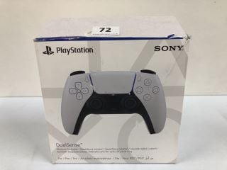 SONY PLAYSTATION DUALSENSE WIRELESS CONTROLLER - WHITE - RRP.£64